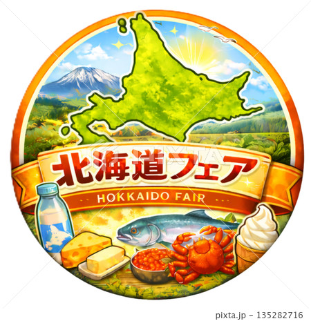 北海道フェア　販促ポスター　バッジ　ポップ 135282716