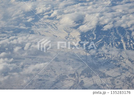 北海道上空 135283176
