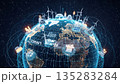 再生可能エネルギー時代の地球 135283284