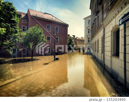 Flooding in Meissen, Germany, June 2013 Flooding in Meissen, Germany, June 2013 135283995