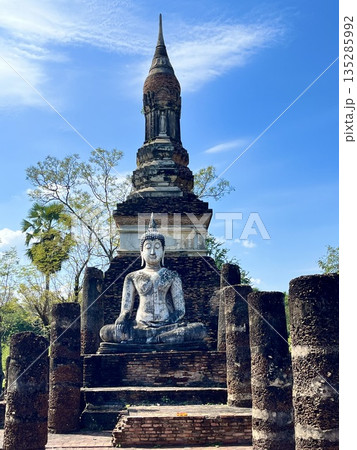 世界遺産スコータイ歴史公園ワット・マハタート 世界遺産スコータイ歴史公園ワット・マハタート 135285992