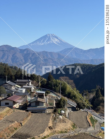 鰍沢からの富士 鰍沢からの富士 135286288
