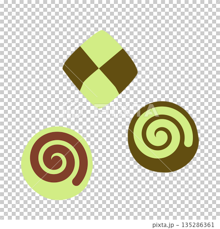 抹茶巧克力曲奇 135286361