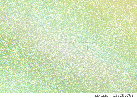 背景素材_ホログラム_黄緑 135290762