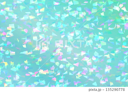 背景素材_ホログラム_緑 背景素材_ホログラム_緑 135290778