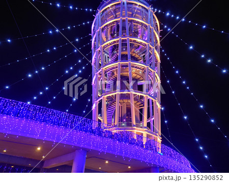 江の島シーキャンドルのイルミネーション 135290852