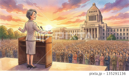 解散総選挙イメージ 解散総選挙イメージ 135291136