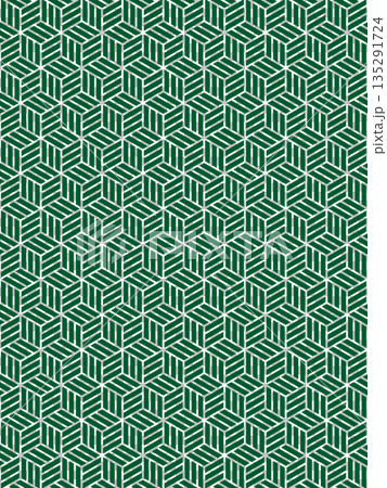 深綠色玳瑁紋柳條編織背景 135291724