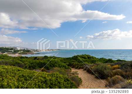 Natural coastal panorama along the Sicilian shore Natural coastal panorama along the Sicilian shore 135292893