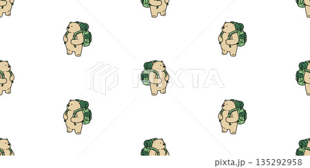 Bear polar seamless pattern backpacker camping traveller hiking vector cartoon character mascot coffee teddy doodle tile background repeat gift wrapping paper illustration scarf wallpaper isolated Bear polar seamless pattern backpacker camping traveller hiking vector cartoon character mascot coffee teddy doodle tile background repeat gift wrapping paper illustration scarf wallpaper isolated 135292958