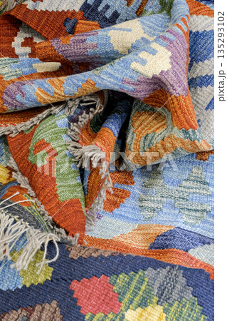 Group of assorted carpets and rugs of various sizes and colors 135293102