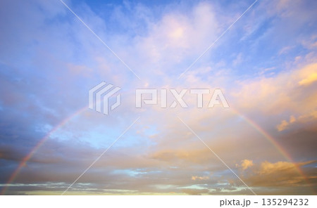 New Zealand Wonderful Sky Replacement Light Of A Rainbow New Zealand Wonderful Sky Replacement Light Of A Rainbow 135294232