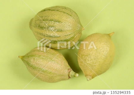 Three pink tiger lemons Three pink tiger lemons 135294335