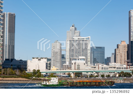 豊洲から春海橋方面を見た風景 135296892