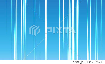 漫画効果線 135297574