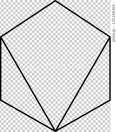 Triangle line shapes. Element geometric 135298364