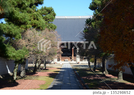 妙顕寺 参道と本堂 京都市上京区妙顕寺前町 妙顕寺 参道と本堂 京都市上京区妙顕寺前町 135298652