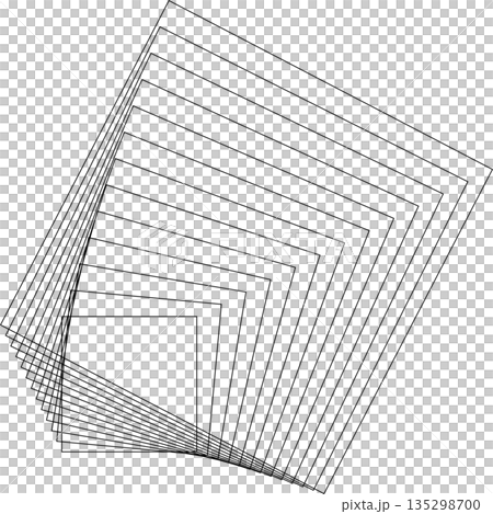 Square dynamic geometric shapes. Overlapping line elements Square dynamic geometric shapes. Overlapping line elements 135298700