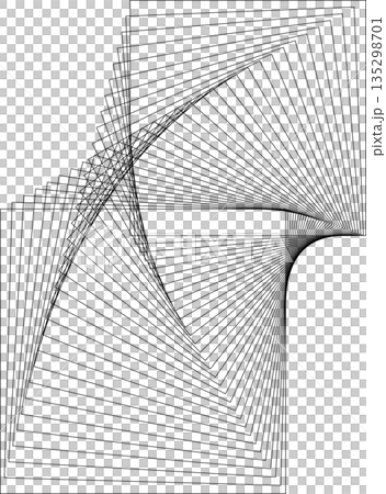 Square dynamic geometric shapes. Overlapping line elements Square dynamic geometric shapes. Overlapping line elements 135298701