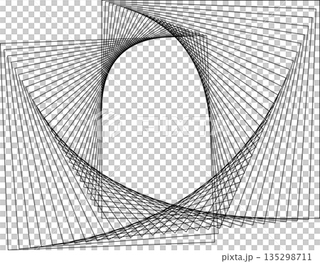 Square dynamic geometric shapes. Overlapping line elements Square dynamic geometric shapes. Overlapping line elements 135298711
