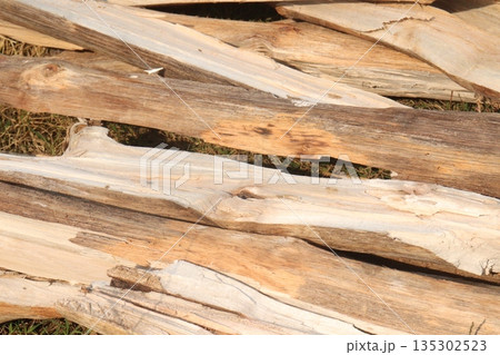 wood pieces stock on shop for sell 135302523