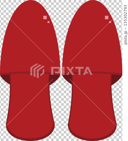 拖鞋的插圖 135302793
