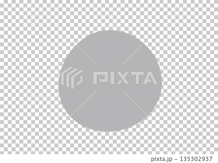 Vector illustration of a fuzzy shape 135302937