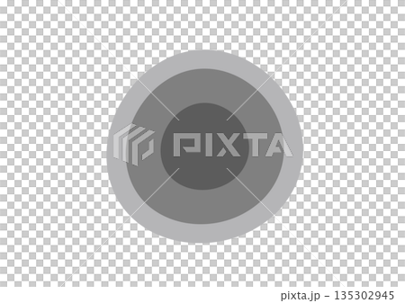 Vector illustration of a fuzzy shape Vector illustration of a fuzzy shape 135302945