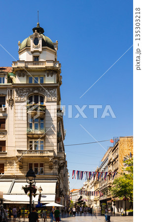 Knez Mihailova Street in Belgrade, Serbia 135303218
