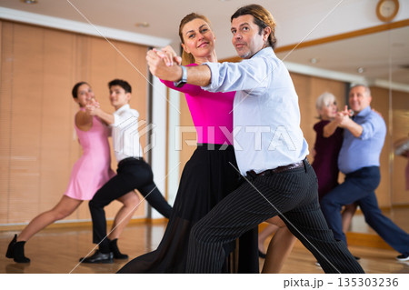 woman horeografer dances tango 135303236