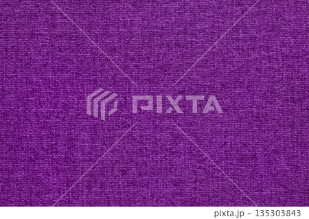 Purple fabric cloth texture background, seamless pattern of natural textile. 135303843