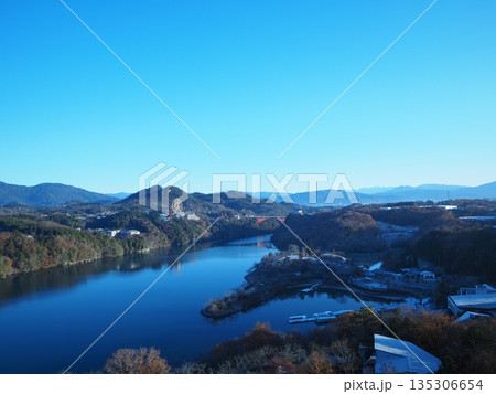 恵那峡の朝 恵那峡の朝 135306654