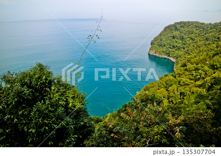 beautiful views of Sabang Island, the westernmost island of Indonesia, Aceh 135307704