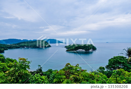 beautiful views of Sabang Island, the westernmost island of Indonesia, Aceh 135308208