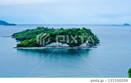beautiful views of Sabang Island, the westernmost island of Indonesia, Aceh 135308209