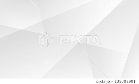 white and grey color gradient background with abstract geometric shape decoration white and grey color gradient background with abstract geometric shape decoration 135308901