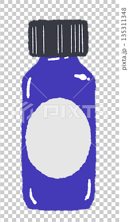 Aroma and fragrance hand-drawn color illustration material set (essential oils, incense, patterns, etc.) 135311348