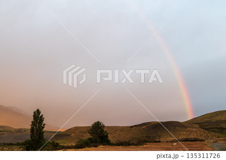 Hiking the W-Trek in Torres Del Paine 135311726