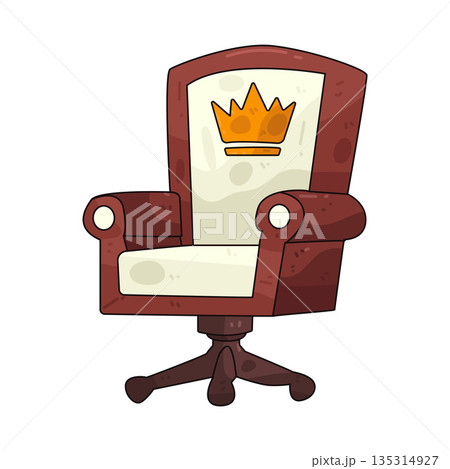 illustration of chairman chair illustration of chairman chair 135314927
