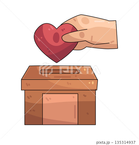 illustration of Charity illustration of Charity 135314937