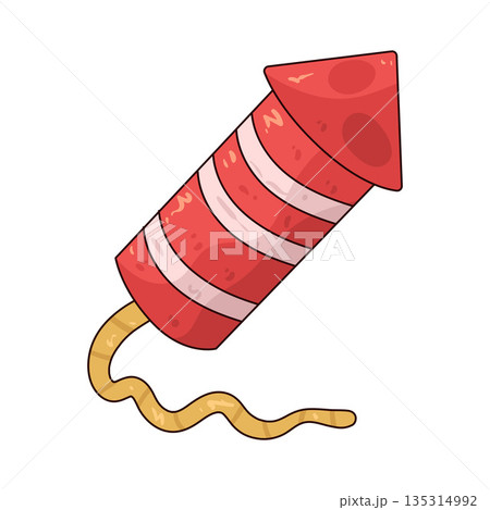 illustration of Firework Rocket illustration of Firework Rocket 135314992