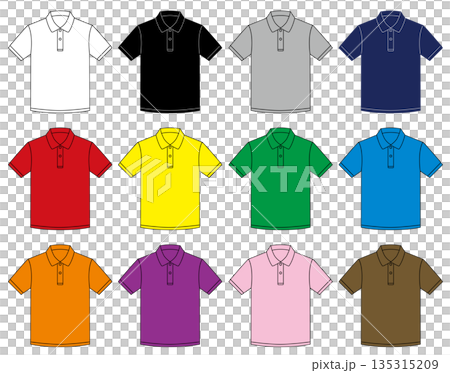 ポロシャツ カラー 半袖 ポロシャツ カラー 半袖 135315209