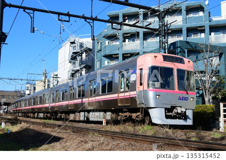 京王1000系 1781F サーモンピンク編成 ATO改造後 井の頭線 京王1000系 1781F サーモンピンク編成 ATO改造後 井の頭線 135315452