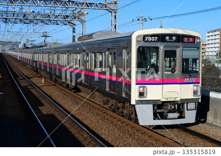 京王7000系 7807F コルゲート車4+6 京王7000系 7807F コルゲート車4+6 135315819