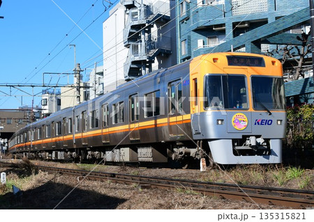 京王1000系1784F オレンジベージュ編成 年始輸送安全総点検スキマモリヘッドマーク付 井の頭線 京王1000系1784F オレンジベージュ編成 年始輸送安全総点検スキマモリヘッドマーク付 井の頭線 135315821