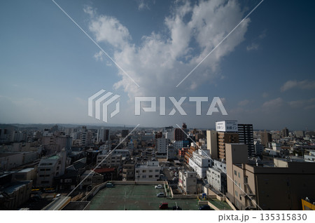 宮崎市の都市風景 宮崎市の都市風景 135315830