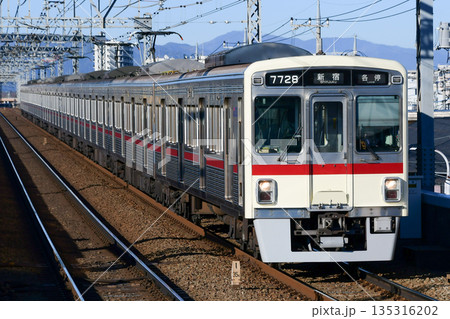 京王7000系7728F復刻臙脂帯 京王7000系7728F復刻臙脂帯 135316202