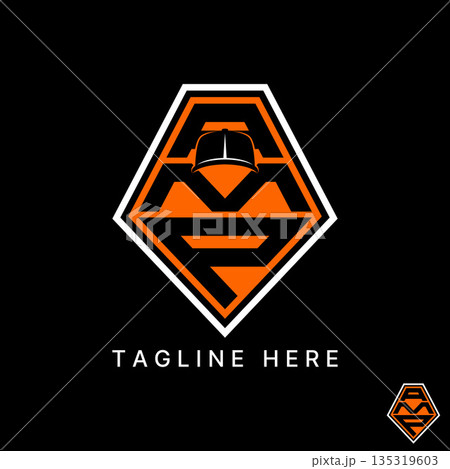Initial AMP font with hat casual accessory fashionable stylish dress head cap logo design graphic concept creative premium vector stock image top sell Initial AMP font with hat casual accessory fashionable stylish dress head cap logo design graphic concept creative premium vector stock image top sell 135319603