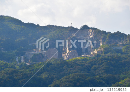大島石　採石場　伊予大島 135319983