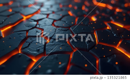 Dark 3D Geometry Background Inspired By Sci Fi Technology 135321865